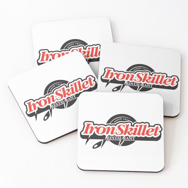 Item preview, Iron Skillet Restaurant Vintage Diner Logo Design designed and sold by irinashaykhx.