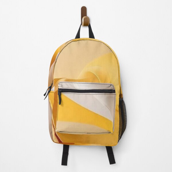 Item preview, Abstract Yellow Liquid Ribbon Waves Smooth Modern 3D Flow designed and sold by LYAN-STORE.