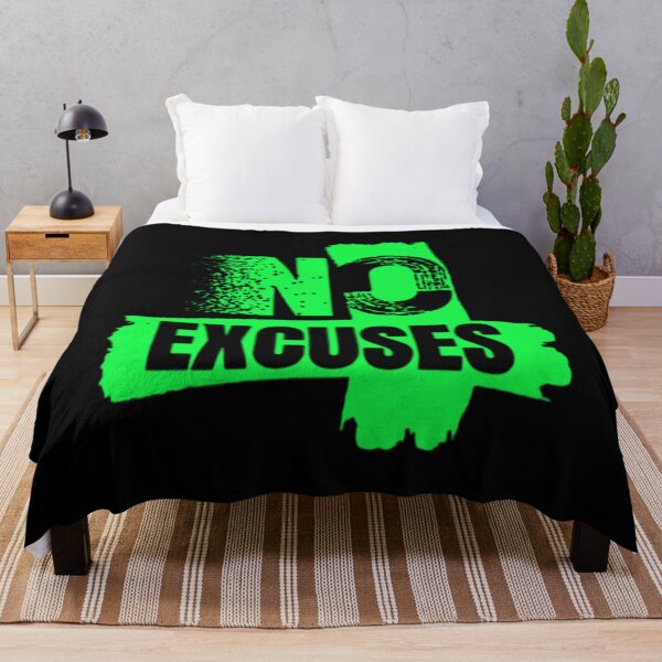 Item preview, NoExcuses – MotivationGreen Grunge designed and sold by Wawan35200.