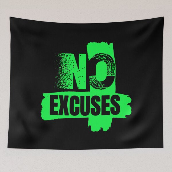Item preview,  NoExcuses – MotivationGreen Grunge designed and sold by Wawan35200.