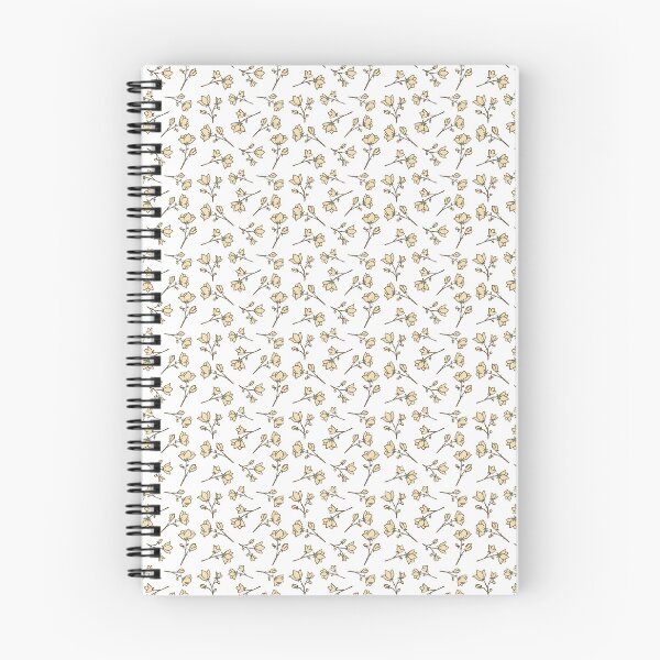 Item preview, Yellow floral pattern designed and sold by eriscreates.