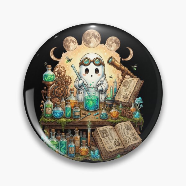 Item preview, Steampunk Ghost Scientist Lab designed and sold by Roy & Tiffany.