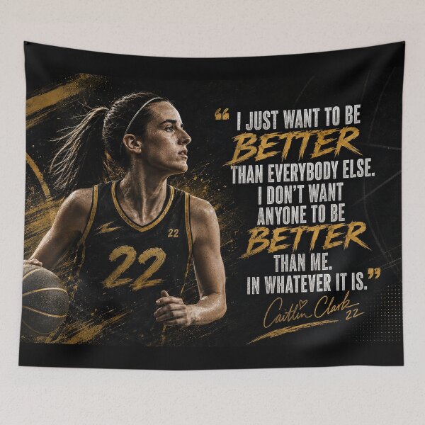 Item preview, "I just want to be better than everybody else. I don't want anyone to be better than me. In whatever it is" CC designed and sold by BallerQuotes.