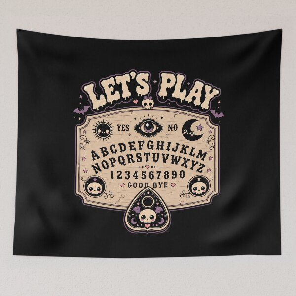 Item preview, Cute Ouija Board with Playful Design Halloween designed and sold by rafaeltto.