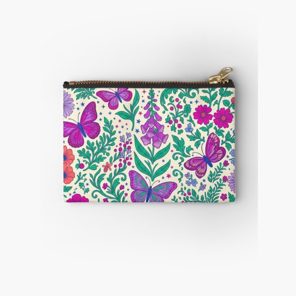 Item preview, Colorful Butterfly Floral Garden Seamless Pattern designed and sold by FashioonTrends.