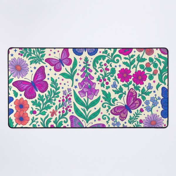 Item preview, Colorful Butterfly Floral Garden Seamless Pattern designed and sold by FashioonTrends.