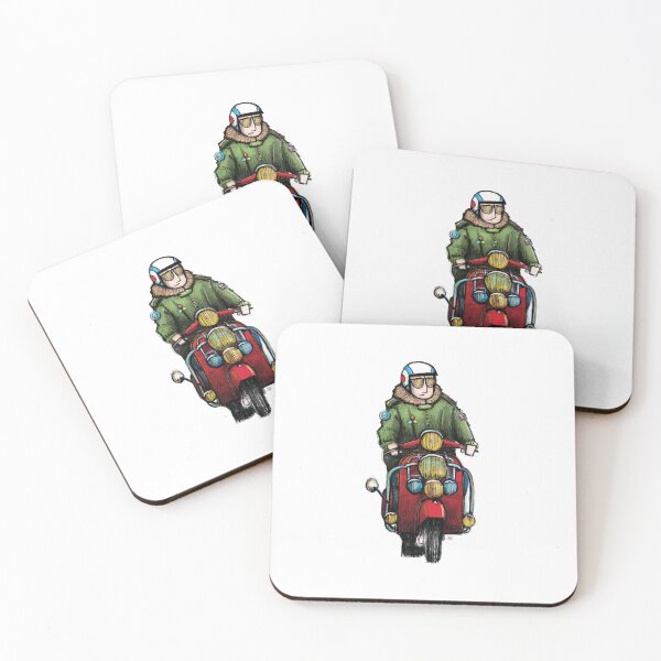 Item preview, Classic Scooter | Retro Scooter Riders | Scooterist, Retro Mod Inspired Art designed and sold by GWARTGB.