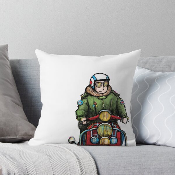 Item preview, Classic Scooter | Retro Scooter Riders | Scooterist, Retro Mod Inspired Art designed and sold by GWARTGB.