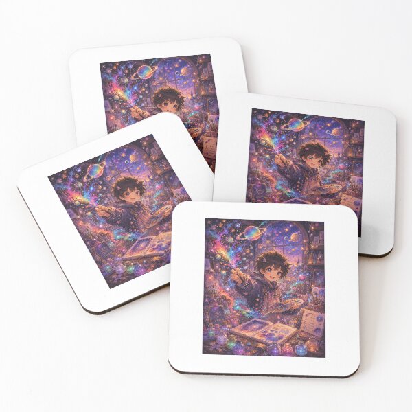 Item preview, Galaxy Paint Artist Sticker designed and sold by blossomfun.