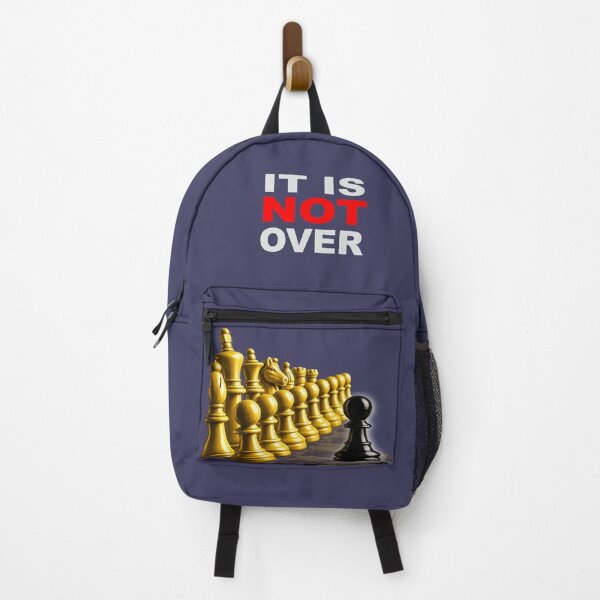 Item preview, It Is Not Over – Chess Underdog Motivational Design designed and sold by LeelaWorks.org.