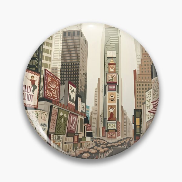 Item preview, New York City Daily Traffic in the main street designed and sold by Arch & Avenue.