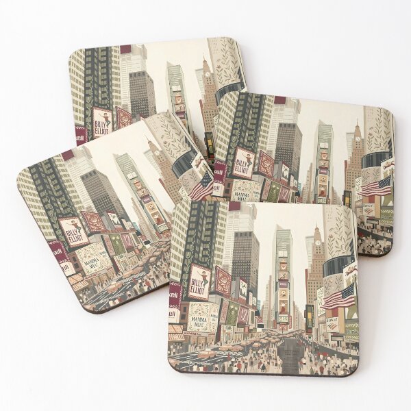 Item preview, New York City Daily Traffic in the main street designed and sold by Arch & Avenue.