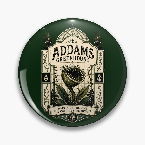 Item preview, Addams Greenhouse Carnivorous Plant Seed Label designed and sold by agearb.
