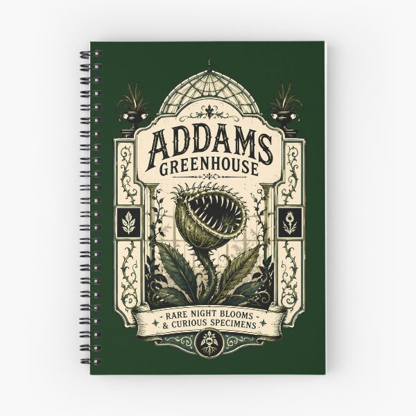 Item preview, Addams Greenhouse Carnivorous Plant Seed Label designed and sold by agearb.