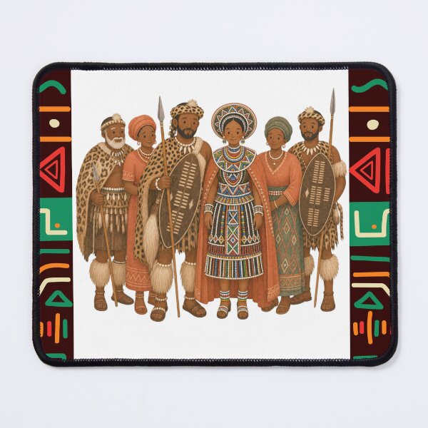 Item preview, African Tribal Heritage Illustration | Traditional Cultural Art Design designed and sold by PRFashions.