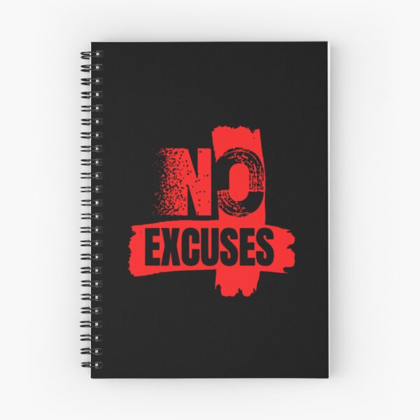 Item preview,  NoExcuses – MotivationRed Grunge designed and sold by Wawan35200.