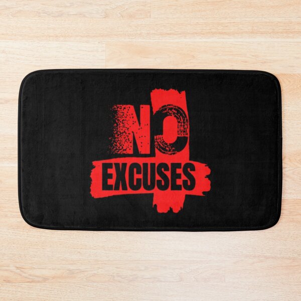 Item preview,  NoExcuses – MotivationRed Grunge designed and sold by Wawan35200.