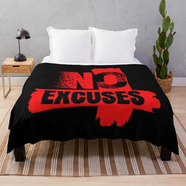 Item preview, NoExcuses – MotivationRed Grunge designed and sold by Wawan35200.