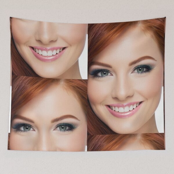Item preview, Beauty - Red-haired Woman, Contemporary Fashion Portrait designed and sold by Beat-It.