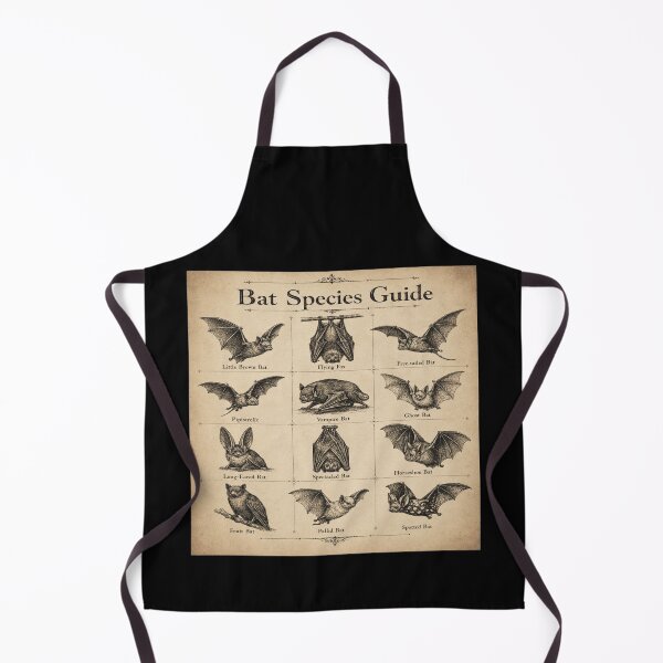 Item preview, Bat Species Guide for Bat Lovers designed and sold by POD DYNASTY | Original Print On Demand T-Shirt Graphics.