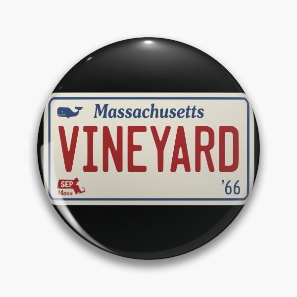 Item preview, Vintage Marthas Vineyard 1966 Massachusetts License Plate designed and sold by Imaginationbeyond.