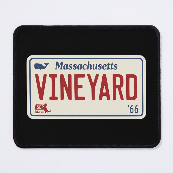 Item preview, Vintage Marthas Vineyard 1966 Massachusetts License Plate designed and sold by Imaginationbeyond.