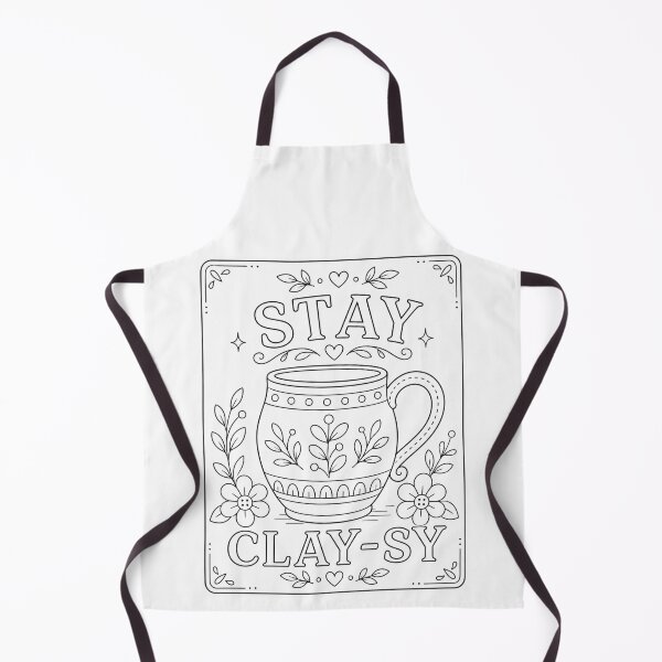 Item preview, Stay Clay-sy Pottery Mug designed and sold by SamanthaLPottery.