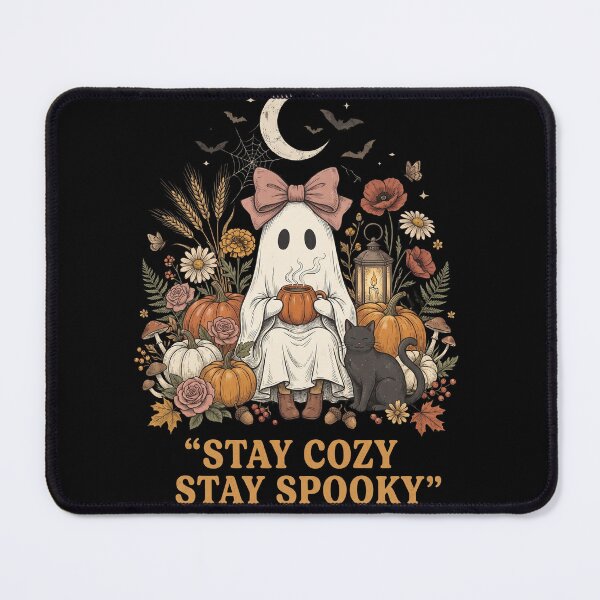 Item preview, Stay Cozy Stay Spooky Ghost designed and sold by Roy & Tiffany.