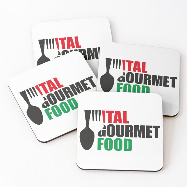 Item preview, Ital Gourmet Food Fork Spoon Graphic Design designed and sold by irinashaykhx.