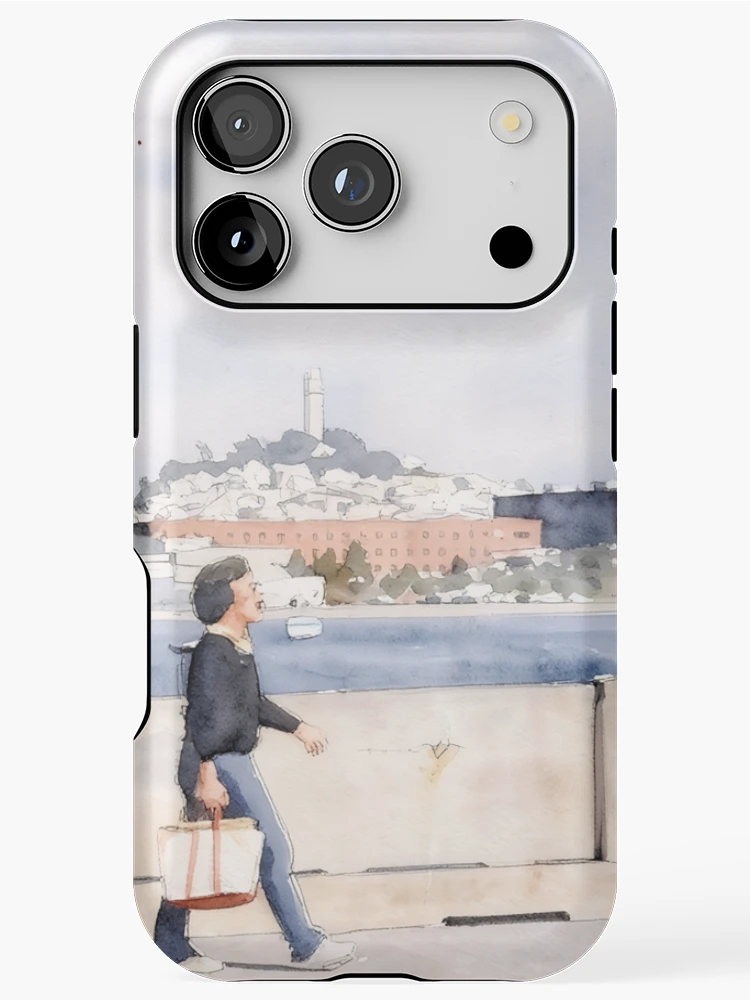 Thumbnail 1 of 4, iPhone Case, A Walk designed and sold by RdeB.
