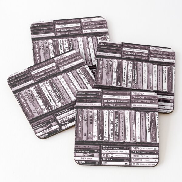 Item preview, Post Punk Cassette Shelf designed and sold by weirdove.