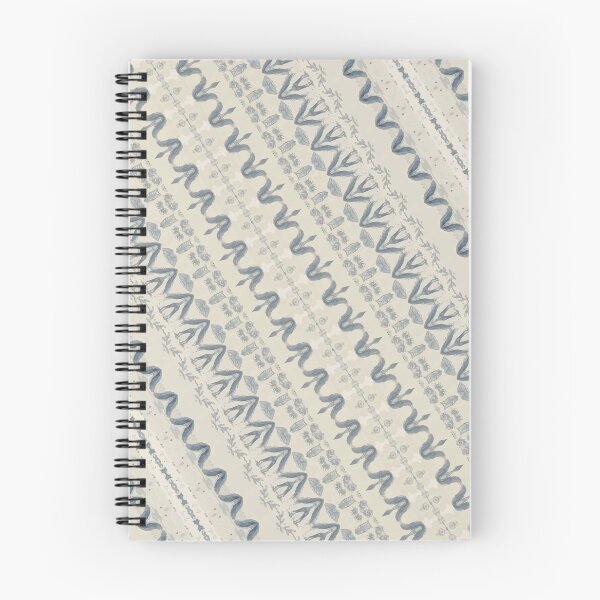 Item preview, Blue Geometric Stripe Pattern – Diagonal Tribal Boho Print designed and sold by FawnFeatherCo.
