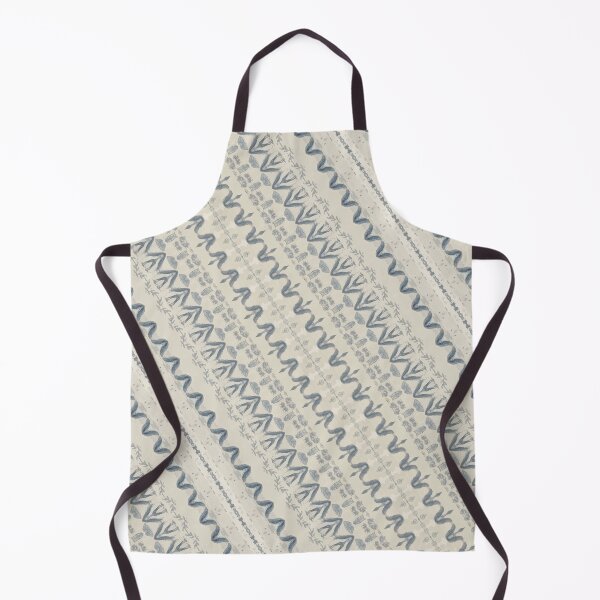 Item preview, Blue Geometric Stripe Pattern – Diagonal Tribal Boho Print designed and sold by FawnFeatherCo.