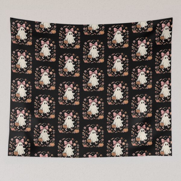 Item preview, Walking Ghost Pink Bow Candy designed and sold by Roy & Tiffany.