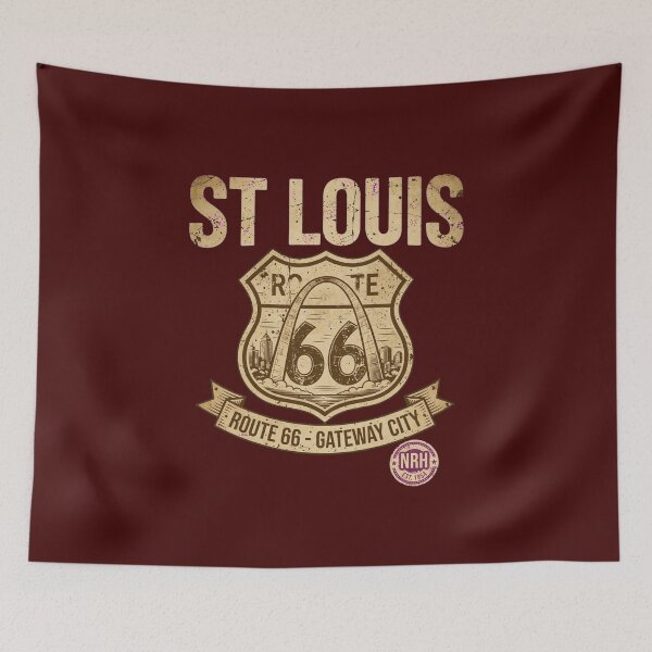 Item preview, Vintage Route 66 St Louis Gateway City Emblem designed and sold by Normandy Road Heritage.