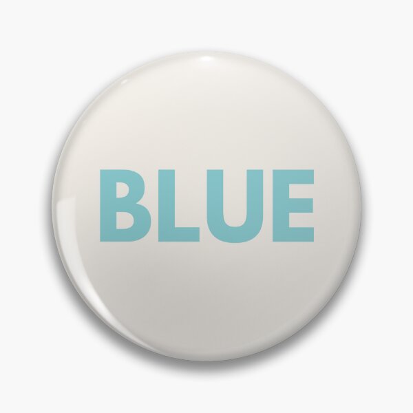 Item preview, BLUE Typography in Pastel Blue designed and sold by GemsAnatomy.