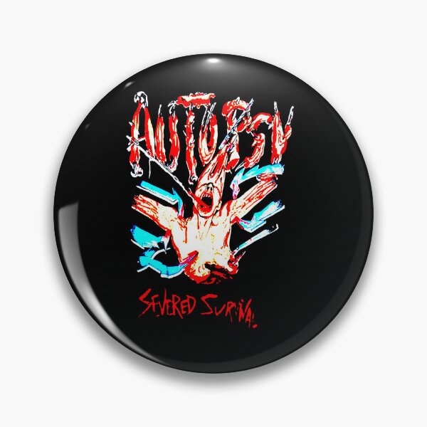 Item preview, Extreme Metal Red Typography Severed Survival designed and sold by DeadTired666.