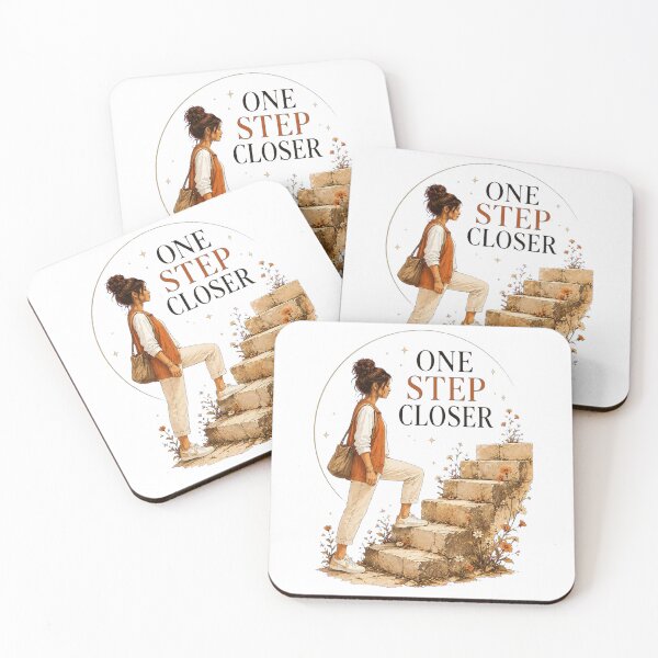 Item preview, One Step Closer - Daily Motivation designed and sold by ElleMind.