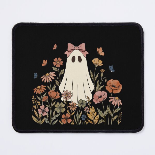 Item preview, Pink Bow Ghost Wildflower Field designed and sold by Tiffany Roy.