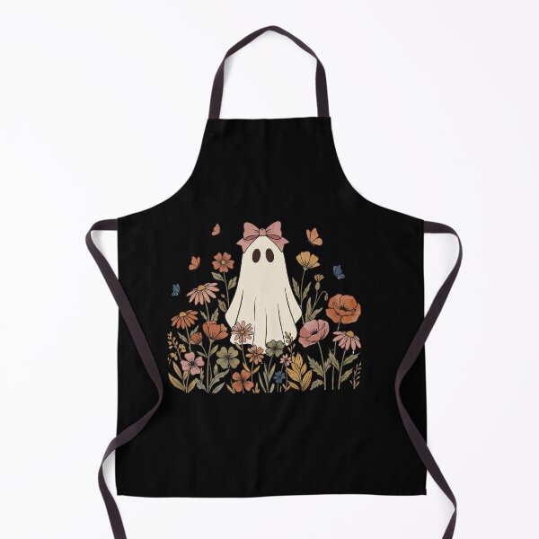 Item preview, Pink Bow Ghost Wildflower Field designed and sold by Roy & Tiffany.