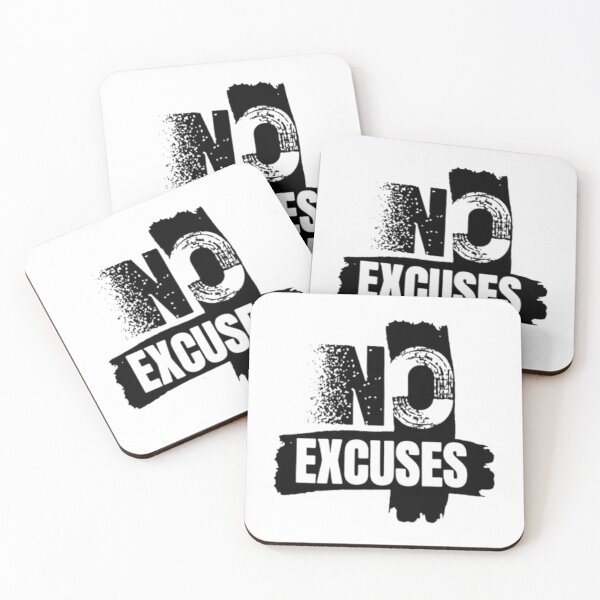 Item preview,  NoExcuses – MotivationGrunge black designed and sold by Wawan35200.