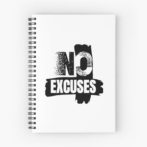 Item preview,  NoExcuses – MotivationGrunge black designed and sold by Wawan35200.