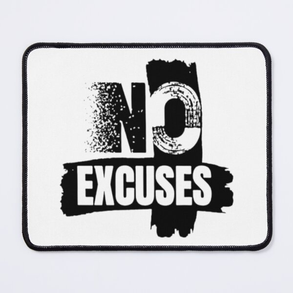 Item preview, NoExcuses – MotivationGrunge black designed and sold by Wawan35200.