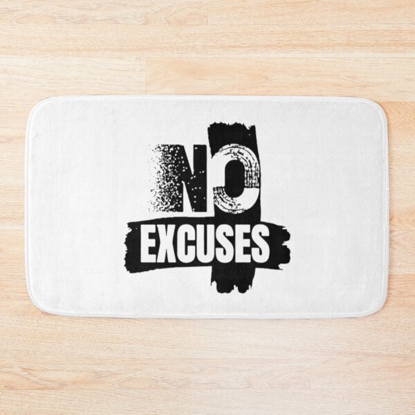 Item preview,  NoExcuses – MotivationGrunge black designed and sold by Wawan35200.