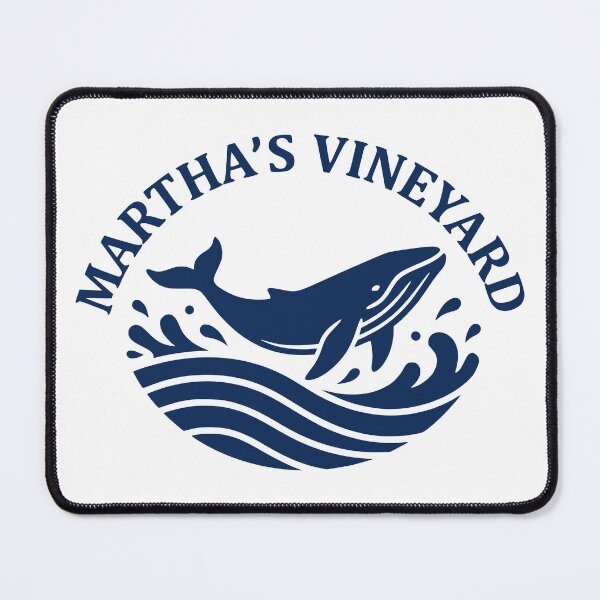Item preview, Vintage Martha's Vineyard Whale designed and sold by Imaginationbeyond.
