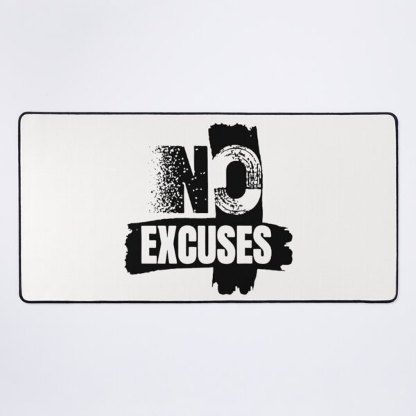 Item preview, NoExcuses – MotivationGrunge black designed and sold by Wawan35200.
