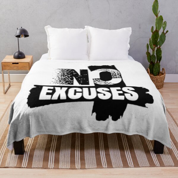 Item preview, NoExcuses – MotivationGrunge black designed and sold by Wawan35200.