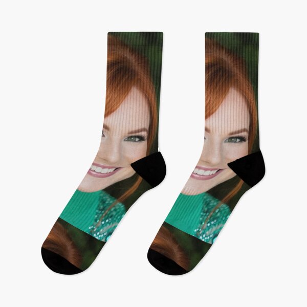 Item preview, Beauty - Redheaded Woman with Radiant Makeup, Contemporary Portrait with Bold Colors designed and sold by Beat-It.