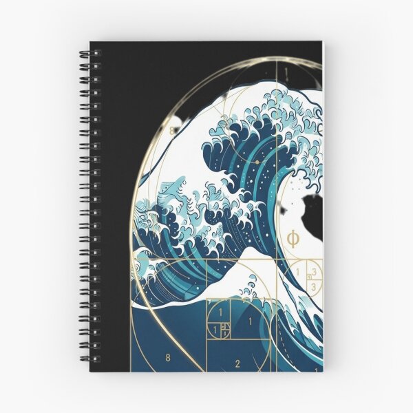 Item preview, The Great Fibonacci Wave designed and sold by truc6424.
