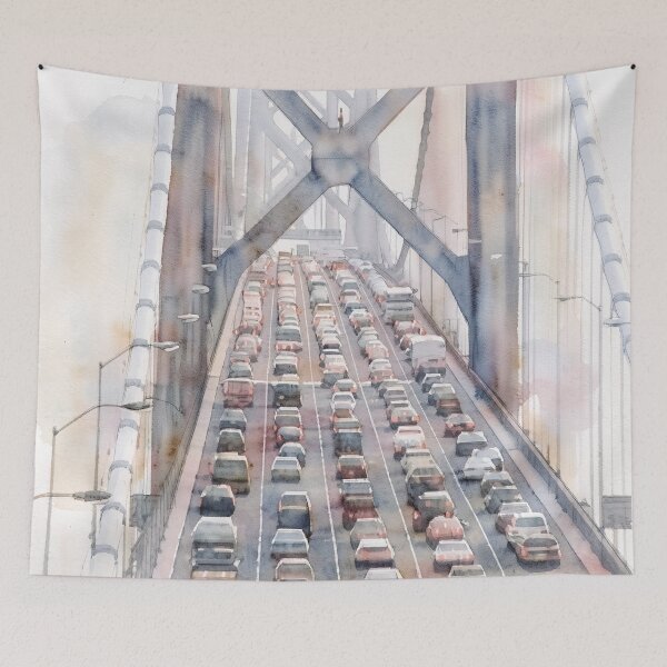 Item preview, Bay Bridge Rush Hour designed and sold by RdeB.